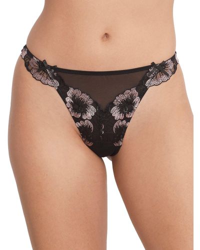 Playful Promises Alicia Thong - Black