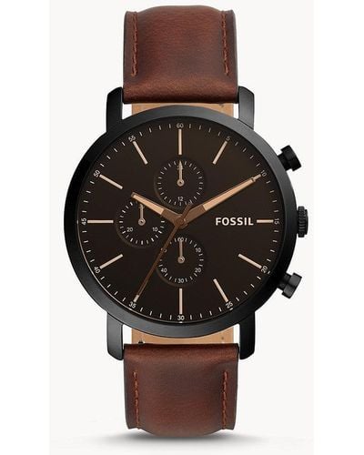 Fossil Luther Chronograph - Brown