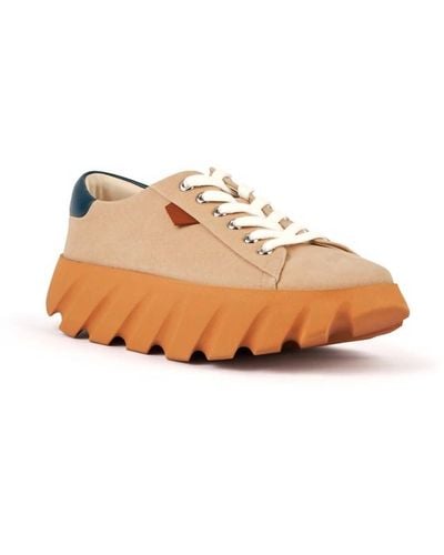 4Ccccees Tura Canvas Sneaker - Brown