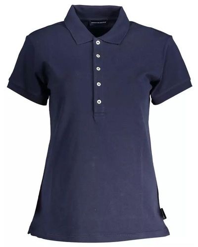North Sails Elegant Short Sleeve Polo Shirt - Blue