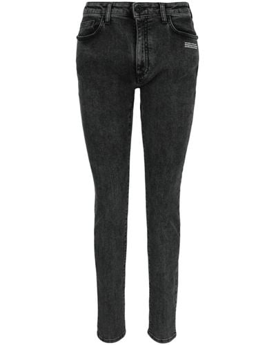 Off-White c/o Virgil Abloh Skinny Fit Jeans - Black