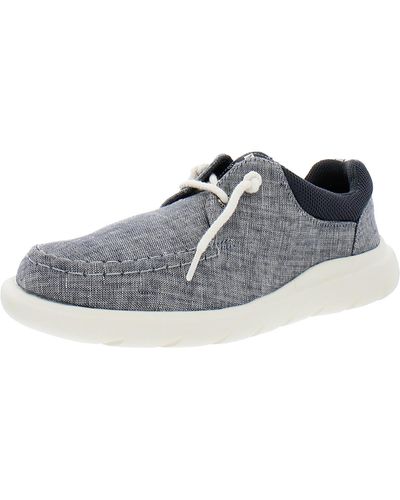 Sperry Top-Sider Captain's Moc Lace Up Comfort Casual And Fashion Sneakers - Blue