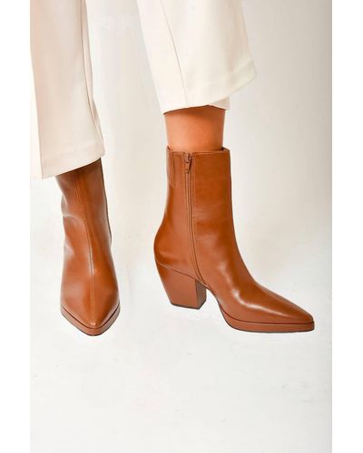 Matisse Hendrix Leather Boots - White