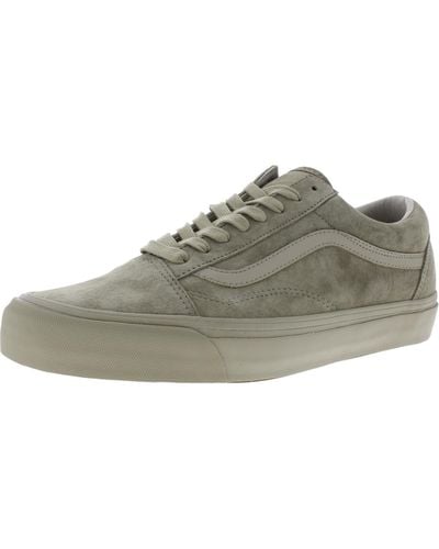 Vans Old Skool Suede Low-top Skate Shoes - Gray