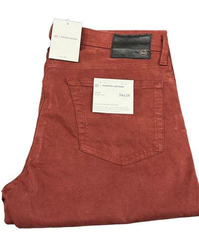 AG Jeans Tellis Modern Slim Pant - Red
