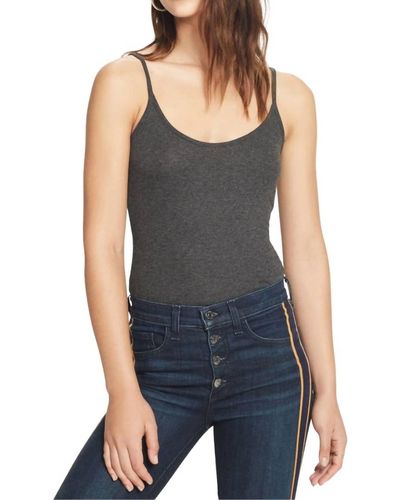Goldie Ribbed Cami Top - Blue