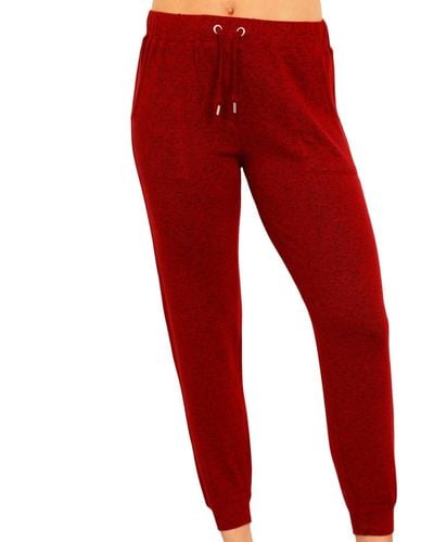 French Kyss Solid jogger - Red