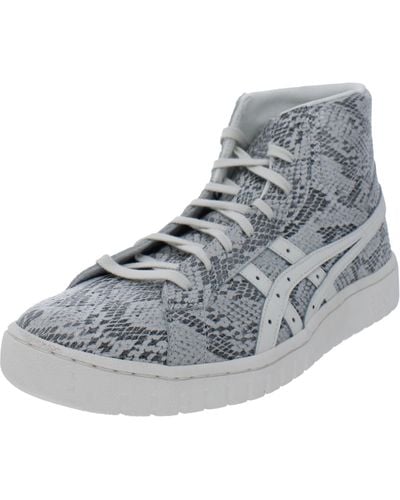 Asics Snake Print Sneakers Casual And Fashion Sneakers - Gray