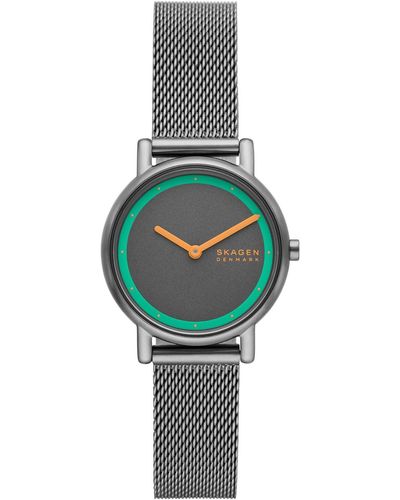 Skagen Signatur Lille Gray Dial Watch - Metallic