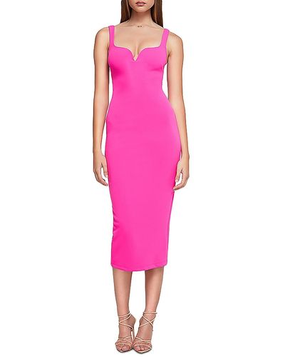 Nookie Semi-formal Sweetheart Neckline Cocktail And Party Dress - Pink