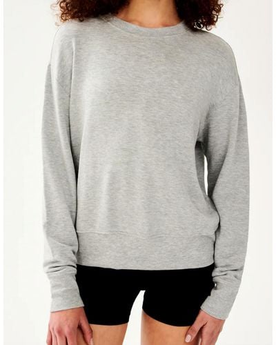 Splits59 Sonja Fleece Sweatshirt - Gray