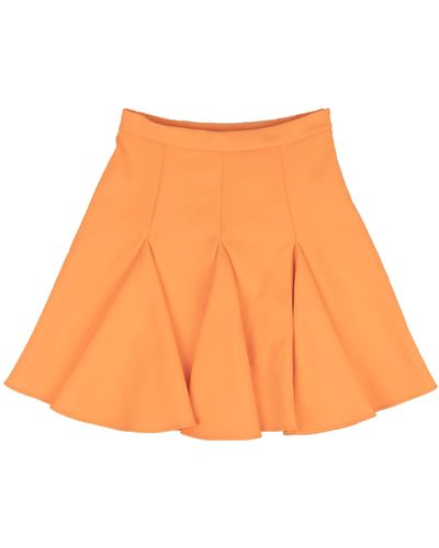 Off-White c/o Virgil Abloh Scuba Skater Skirt - Orange