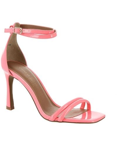 Chinese Laundry Jasmine Open Toe Ankle Strap - Pink