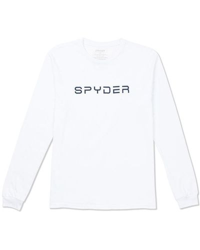 Spyder Slalom Long Sleeve - White