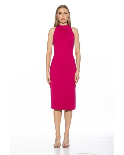 Alexia Admor Mila Sleeveless Dress - Pink