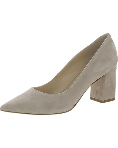 Marc Fisher Zala Solid Pointed Toe Pumps - Natural