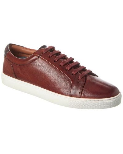 Ted Baker Udamo Leather Sneaker - Red