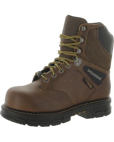 Wolverine Hellcat Leather Ankle Work & Safety Boot - Brown