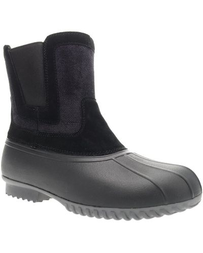 Propet Insley Suede Cold Weather Winter & Snow Boots - Black