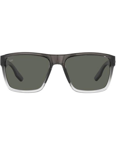 Costa Del Mar Paunch Xl 580g 06s9050 905005 Square Polarized Sunglasses - Black