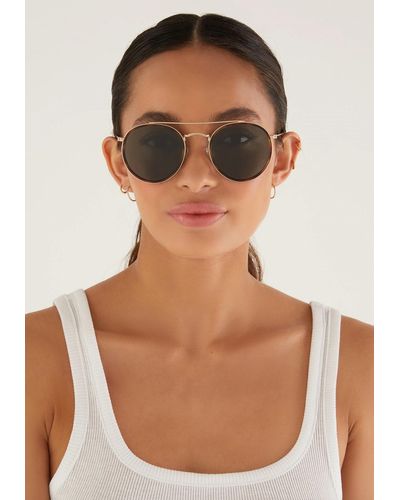 Z Supply Traveler Sunglasses - Brown