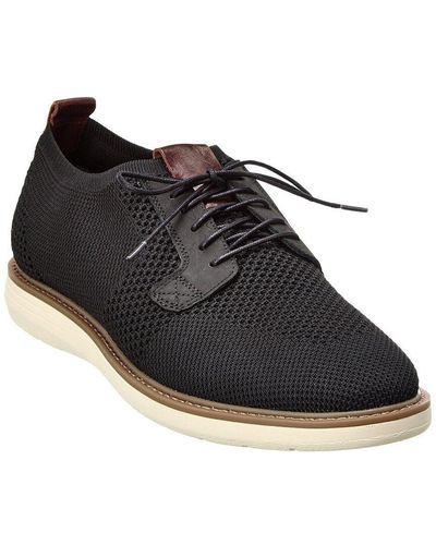 Warfield & Grand Neils Leather-trim Sneaker - Black