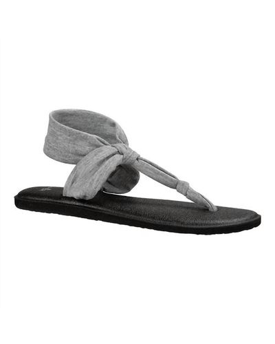 Sanuk, Shoes, Sanuk Womens Gray Yoga Sling 2 Sandals