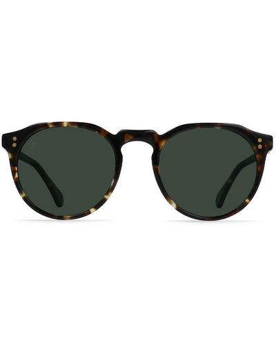 Raen Remmy S397 Round Polarized Sunglasses - Black