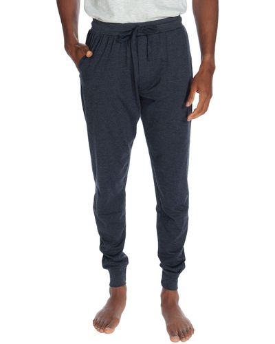 Unsimply Stitched Light Weight Soft Lounge Cuffed jogger - Blue