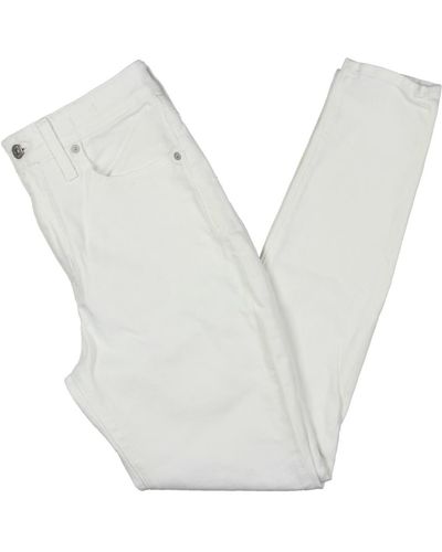 Madewell High-rise Curvy Skinny Jeans - White