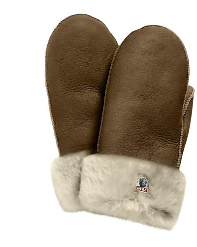 Parajumpers Shearling Mittens - Green