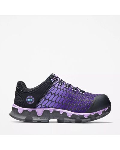 Timberland Pro Powertrain Sport Alloy Toe Work Sneaker - Purple