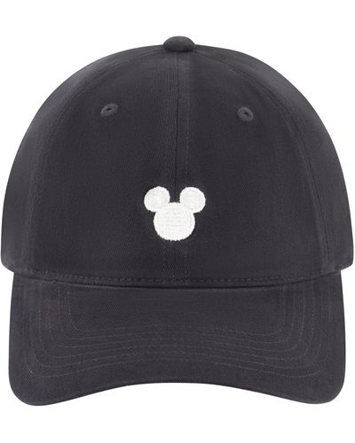Disney Mickey Adjustable Baseball Embroidery Cap - Black