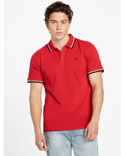 Guess Factory Allen Polo - Red