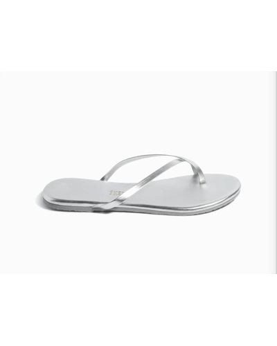 TKEES Riley Flip Flop - White