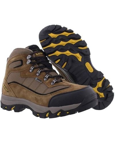 Hi-Tec Skamania Mid Waterproof Hiking Boot - Medium Width In Brown/gold - Multicolor