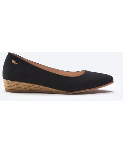 VISCATA Rubina Canvas Flat - Black