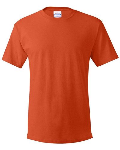 Hanes Essential-t T-shirt - Orange