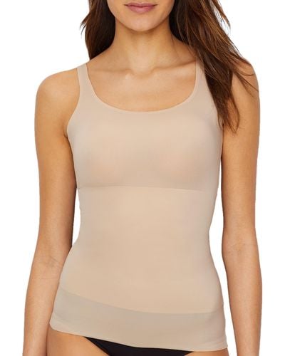 Tc Fine Intimates No Side Show Firm Control Shaping Camisole - Natural