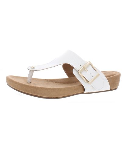 White Giani Bernini Flats and flat shoes for Women | Lyst