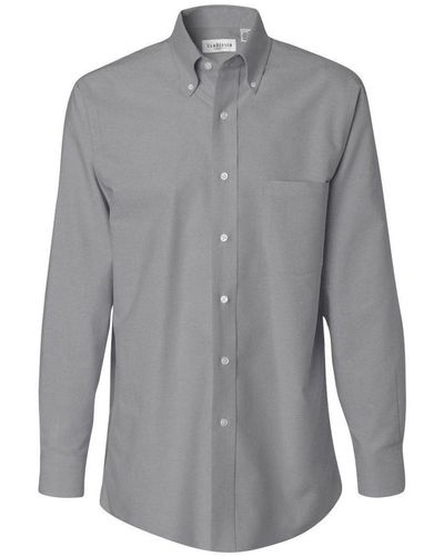 Van Heusen Oxford Shirt - Gray