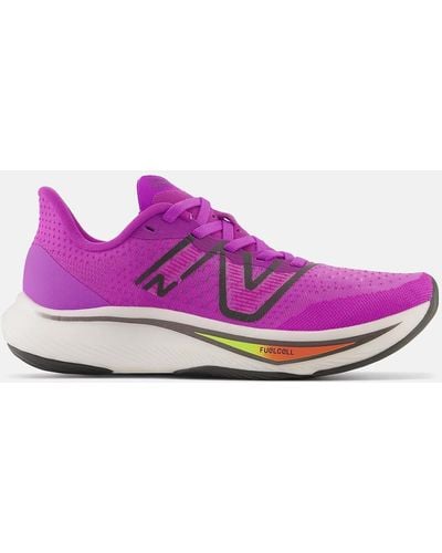 New Balance Fuelcell Rebel V3 Shoes - Purple