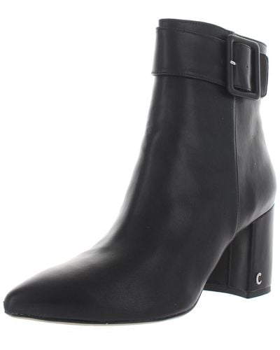 Circus by Sam Edelman Hardee Solid Booties Ankle Boots - Black