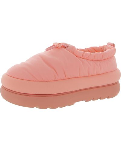 UGG Maxi Clog Faux Fur Lined Cold Weather Shoes Casual And Fashion Sneakers - Pink