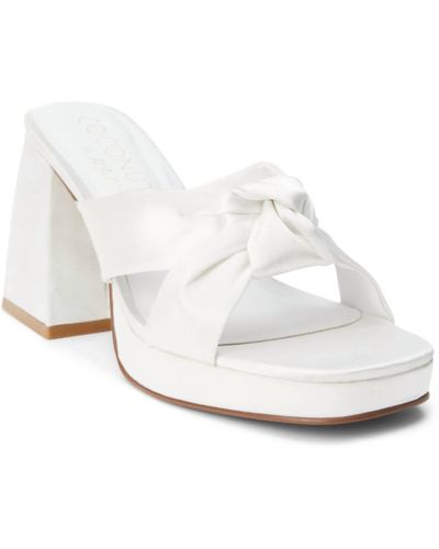 Matisse Esme Platform Heel - White