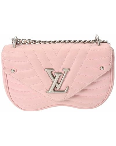 Louis Vuitton New Wave Leather Shoulder Bag (pre-owned) - Pink