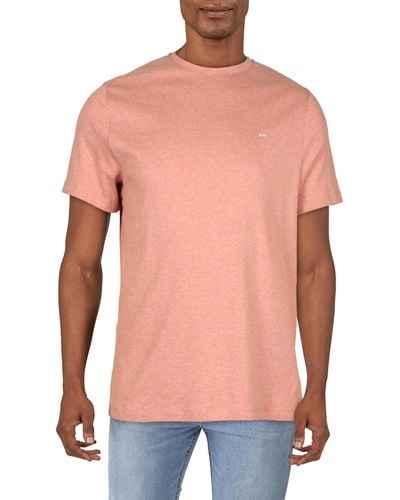 Michael Kors Heathered Crewneck T-shirt - Pink
