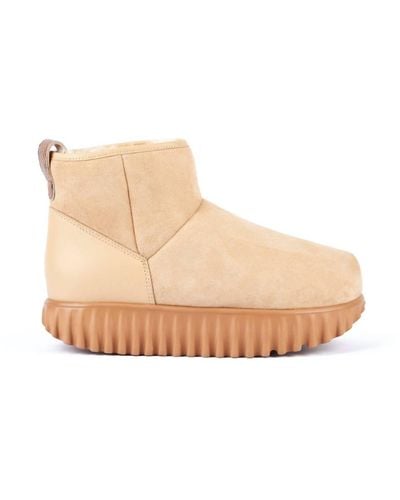 4Ccccees Waffo Nui Ankle Boot - Natural