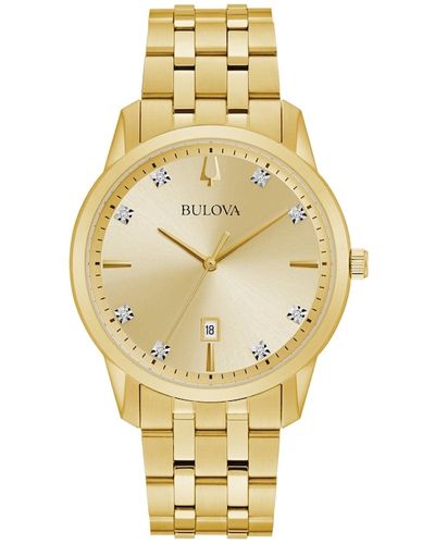Bulova Sutton Dial Watch - Metallic
