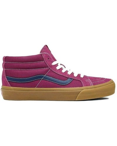 Vans Og Sk8 Mid Lx Shoes - Purple